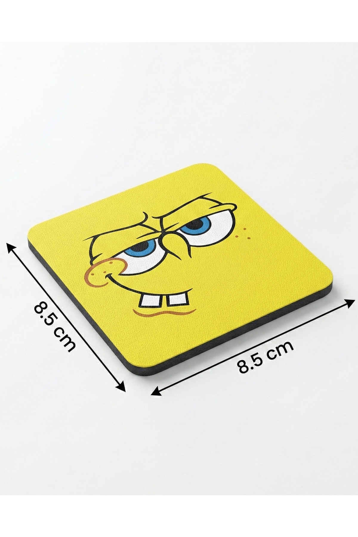 Sünger Bob 4'lü MDF Bardak Altlığı - Görsel 4